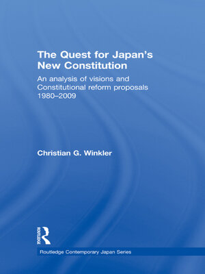 cover image of The Quest for Japan's New Constitution